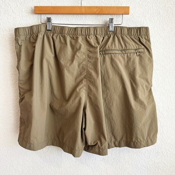 Columbia Mens Nylon Pull-On Shorts Size XXL Belted Lined Pockets Outdoors Hiking - Picture 3 of 4